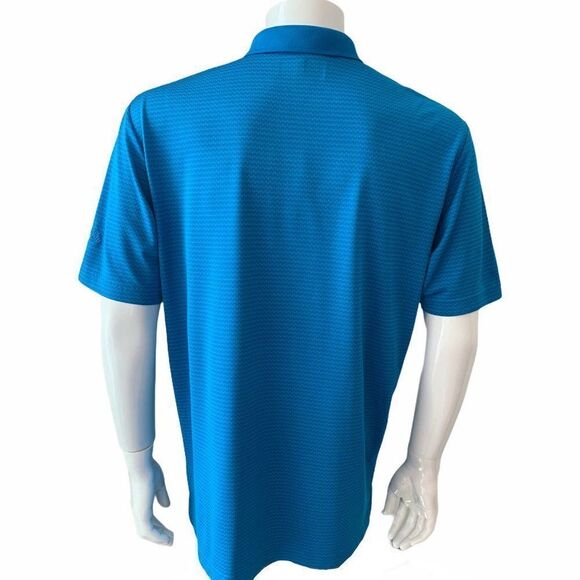 Callaway Opti-Dri Men's Blue Striped Golf Polo - Picture 8 of 10